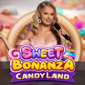 Sweet Bonanza CandyLand logo by Pragmatic Play at Oscarspin