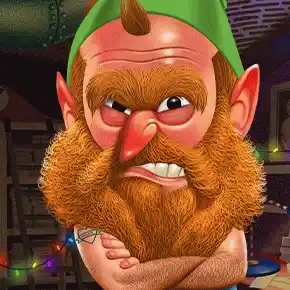 Angry Elf Christmas Miner