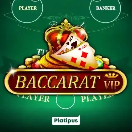 Baccarat VIP logo by Platipus Oscarspin