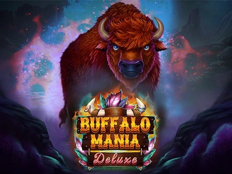 Buffalo Mania Deluxe logo by Light &amp; Wonder at Oscarspin