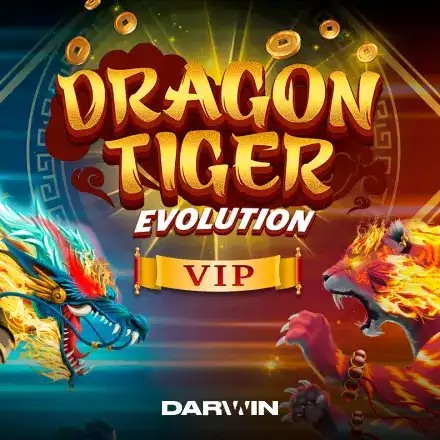 Dragon Tiger Evolution VIP slot logo by Darwin Gaming at Oscarspin