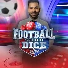 Football Studio Dice logo – Live Dealer by Evolution at Oscarspin