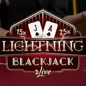 Enjoy Lightning Blackjack by Evolution – logo hosted on oscarspin-germany.com