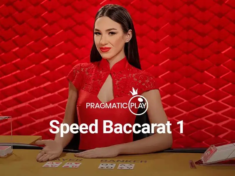 Speed Baccarat slot visual from Atmosfera available on oscarspin-germany.com