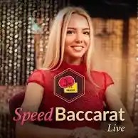 Speed Baccarat A online game logo by Evolution on oscarspin-germany.com